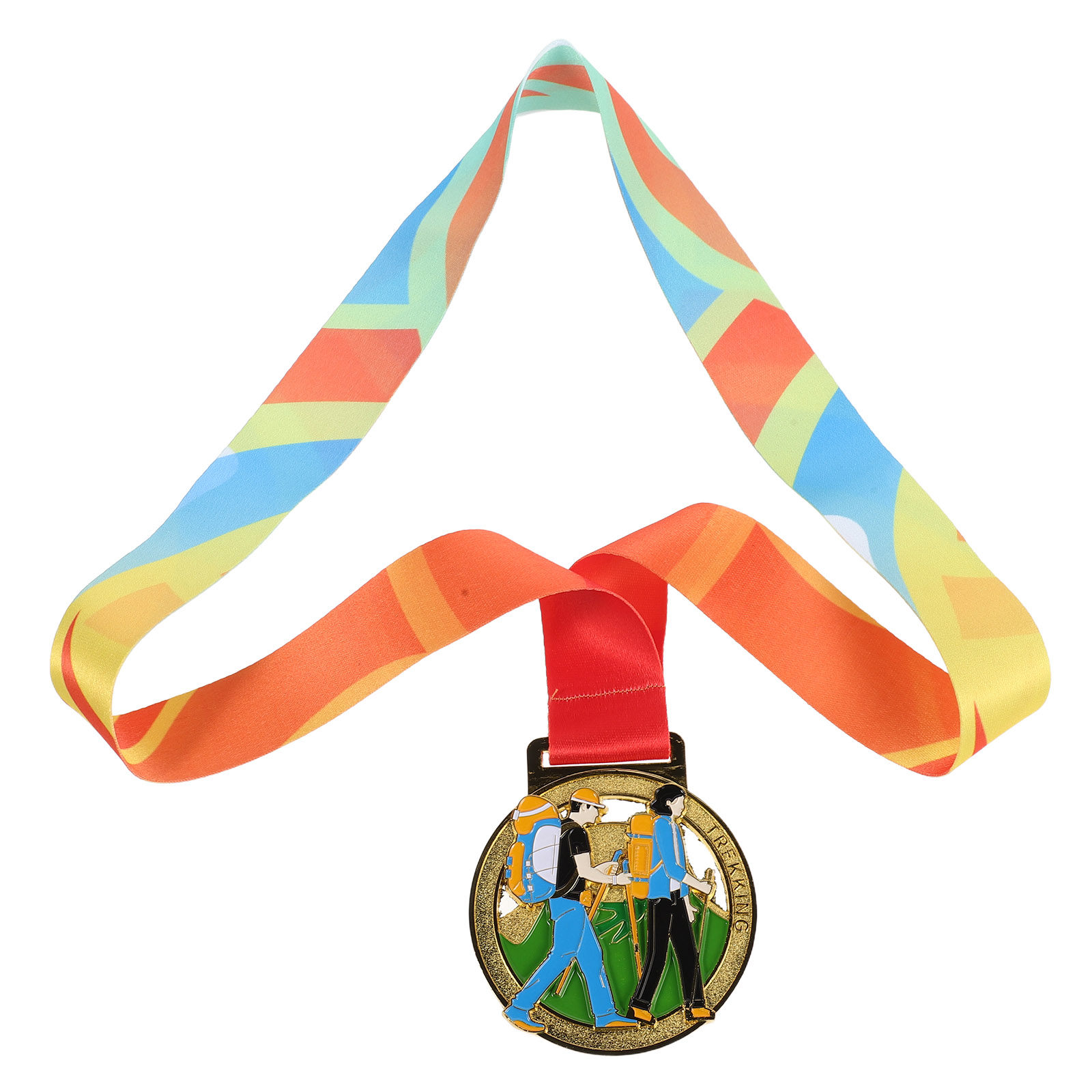 Outdoor Adventure Races - Hiking Finisher Medal Zinc Alloy Outdoor