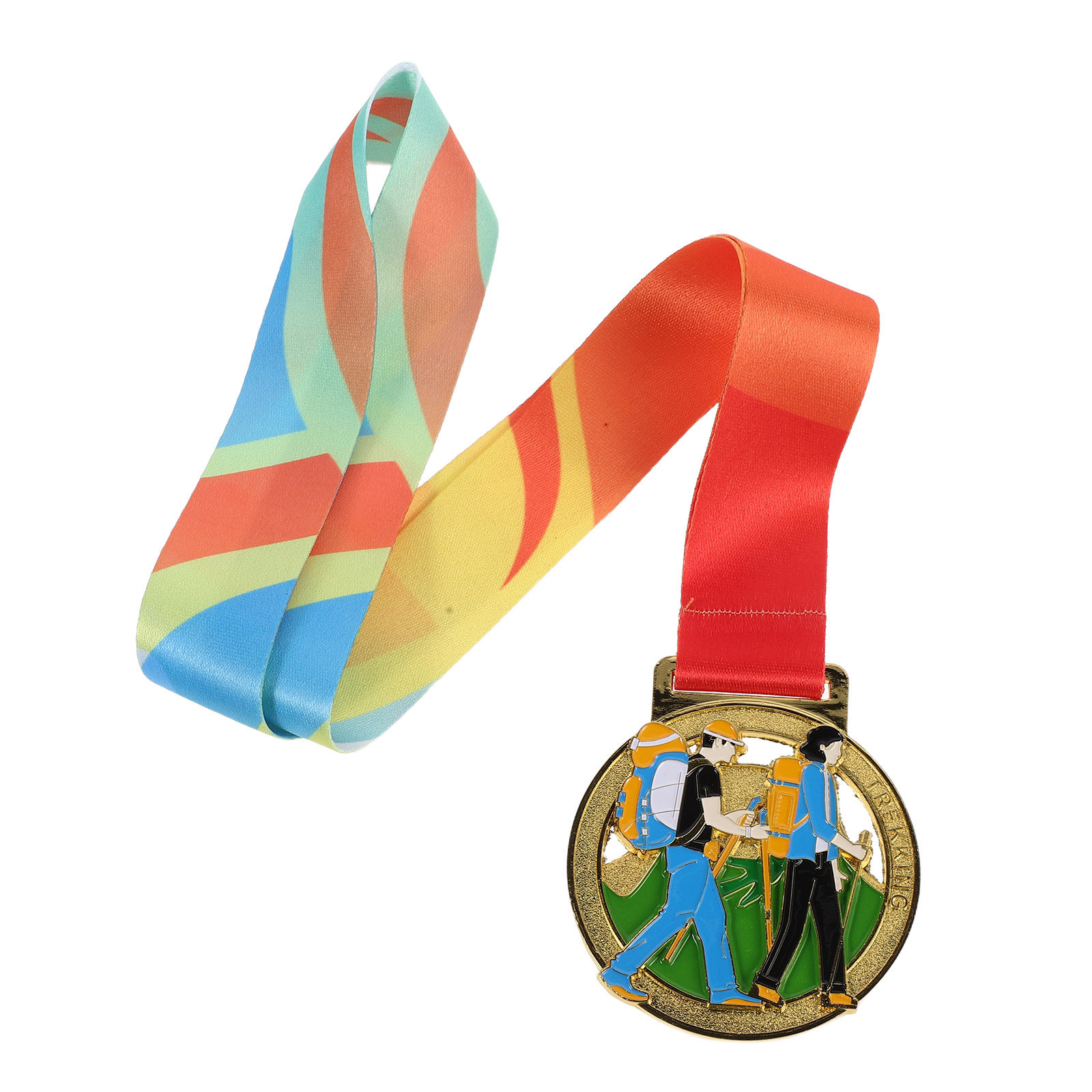 Outdoor Adventure Races - Hiking Finisher Medal Outdoor Trekking Award
