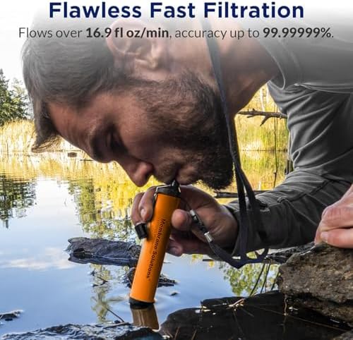 Pro 6L Camo Gravity Water Filt - Water Filter Straw ulasan dan harga