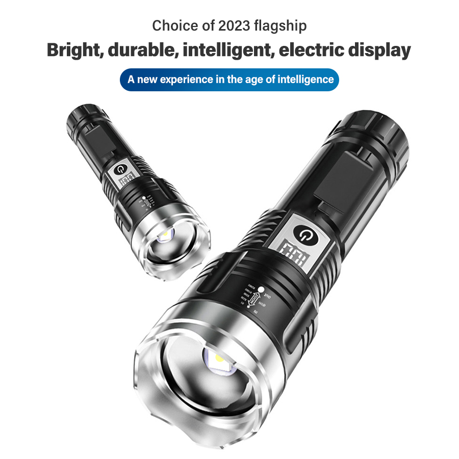 High Power 200000LM LED Flashl - Outdoor Adventures ulasan dan harga