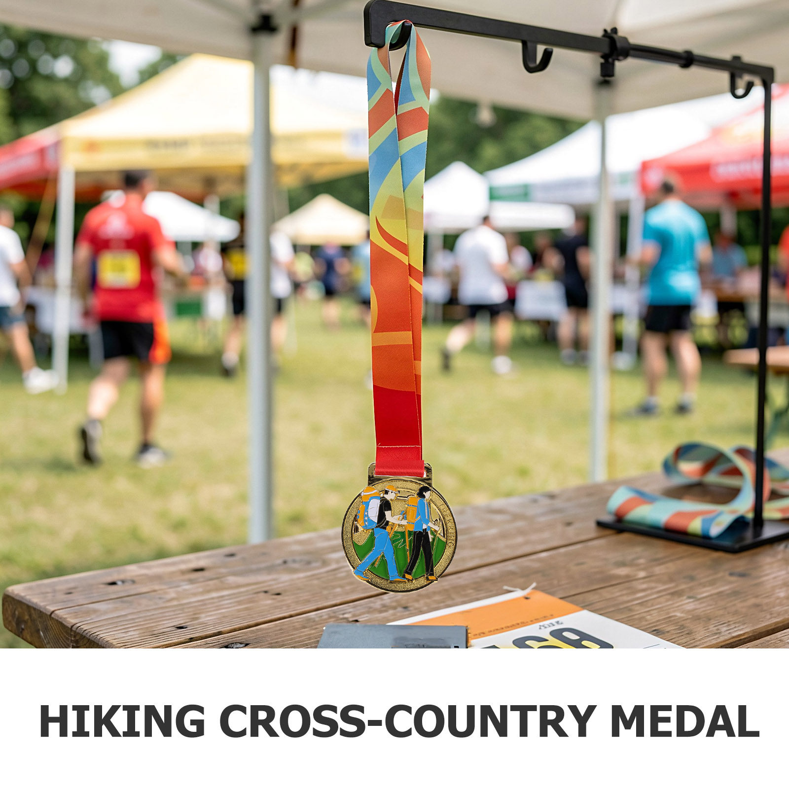 Zinc Alloy Hiking Finisher Med - Outdoor Adventure Races ulasan dan harga