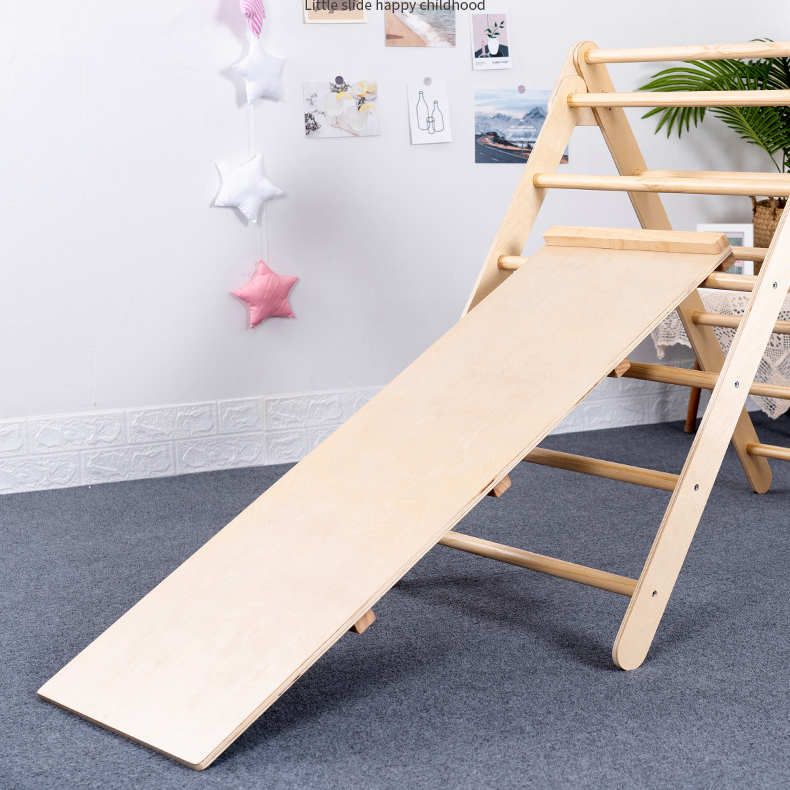 Foldable Wooden Triangle Climb - Outdoor Adventure Toys For Kids ulasan dan harga