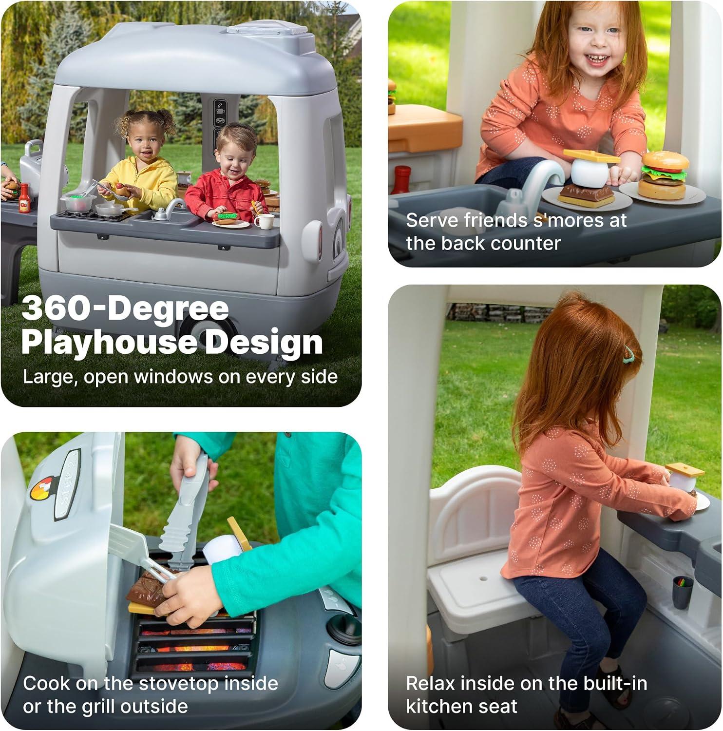 Adventure Camper Kids Playhous - Outdoor Adventure Toys For Kids ulasan dan harga