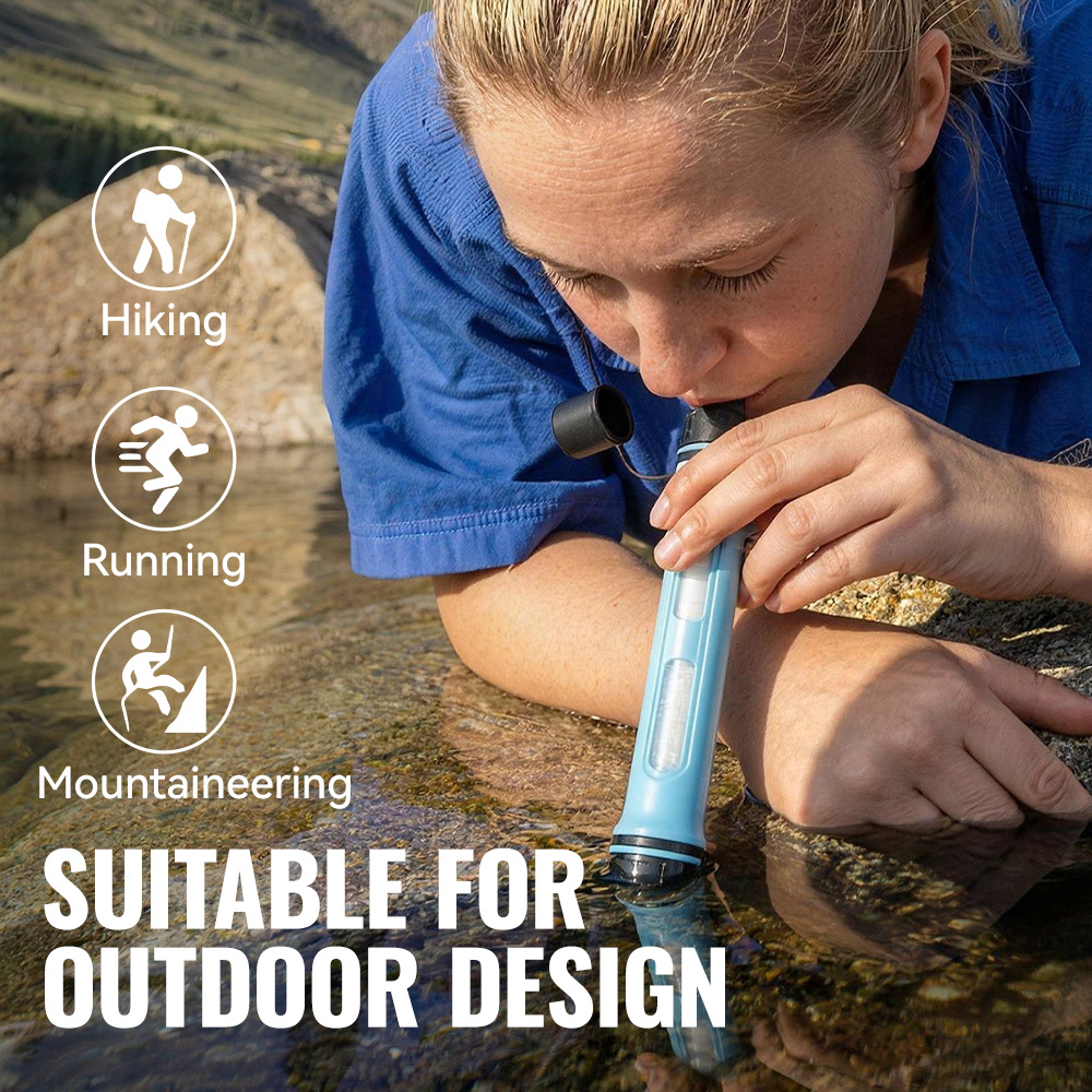 WRELS Portable Water Purifier  - Water Filter Straw ulasan dan harga