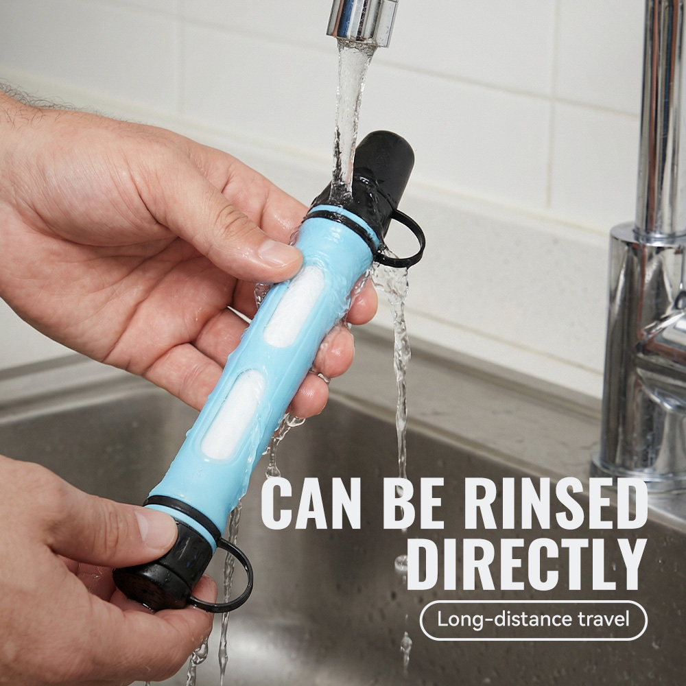 WRELS Portable Water Purifier  - Water Filter Straw ulasan dan harga
