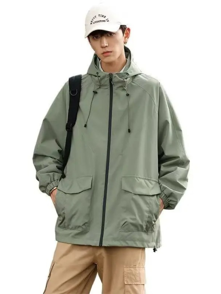 Outdoor Hooded Jacket Men Wome - Outdoor Adventure Hong Kong ulasan dan harga