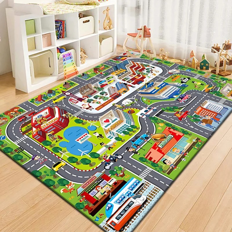 Colorful Kids City Map Play Ma - Outdoor Adventure Toys For Kids ulasan dan harga