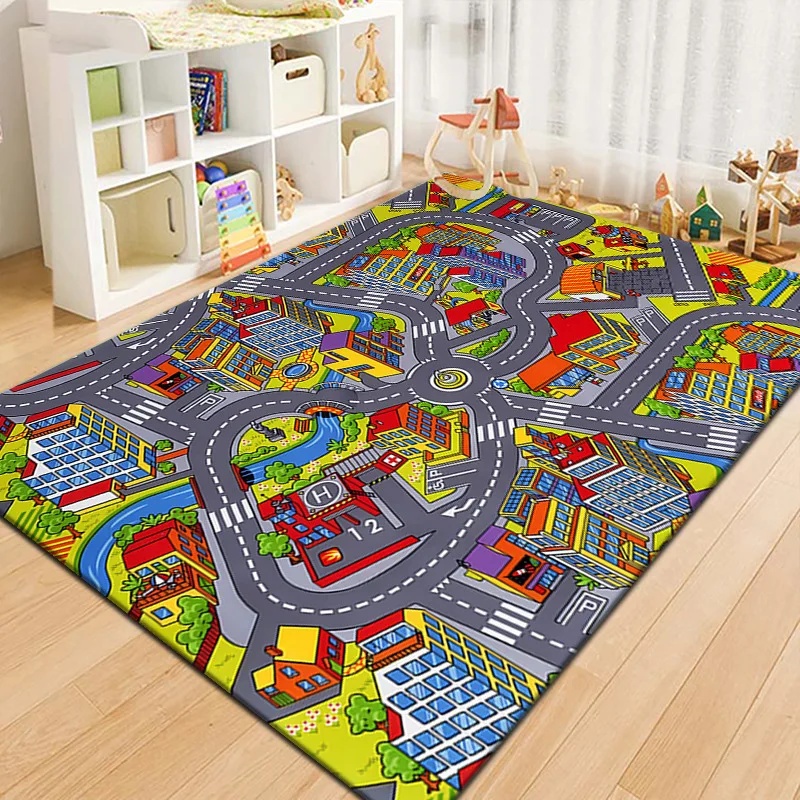Colorful Kids City Map Play Ma - Outdoor Adventure Toys For Kids ulasan dan harga