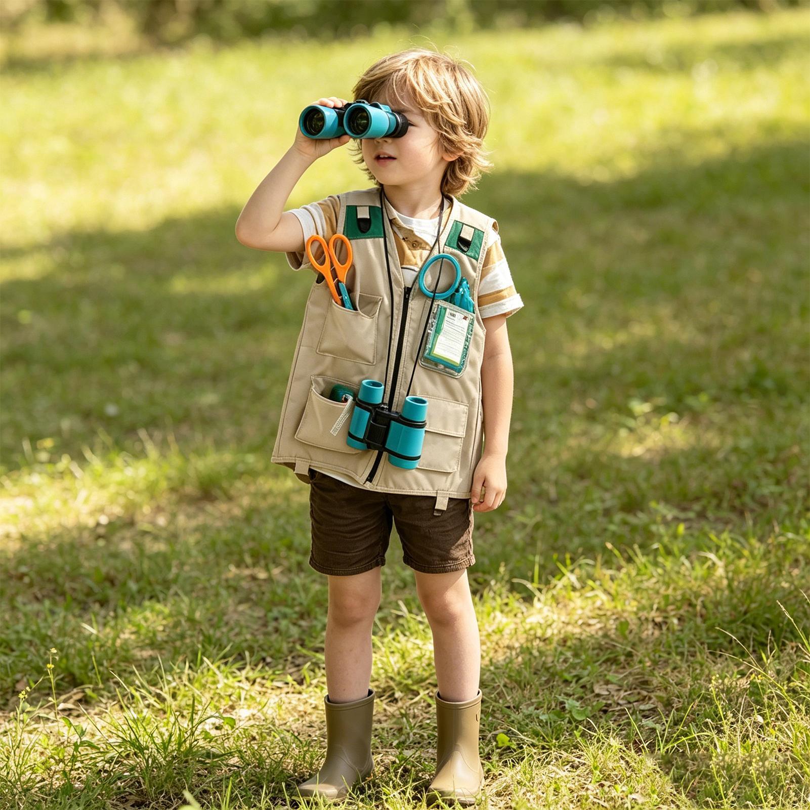 Kids Explorer Vest Safari Cost - Outdoor Adventure Outfit ulasan dan harga