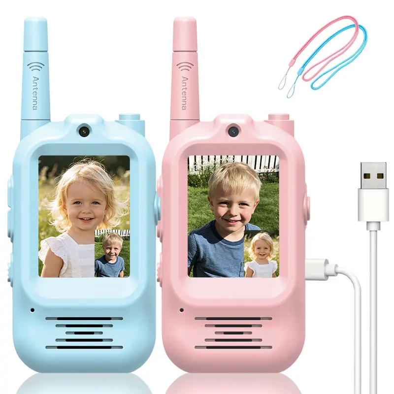 2pcs Kids Video Walkie Talkie  - Outdoor Adventure Toys For Kids ulasan dan harga