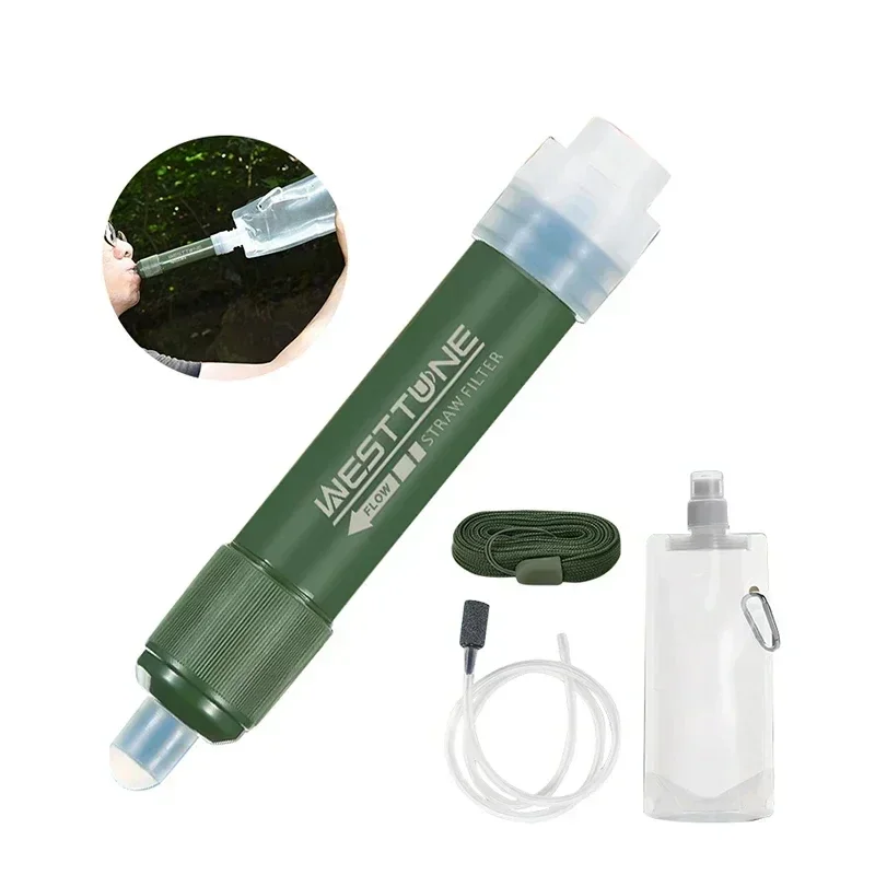 Westtune Outdoor Mini Camping  - Water Filter Straw ulasan dan harga