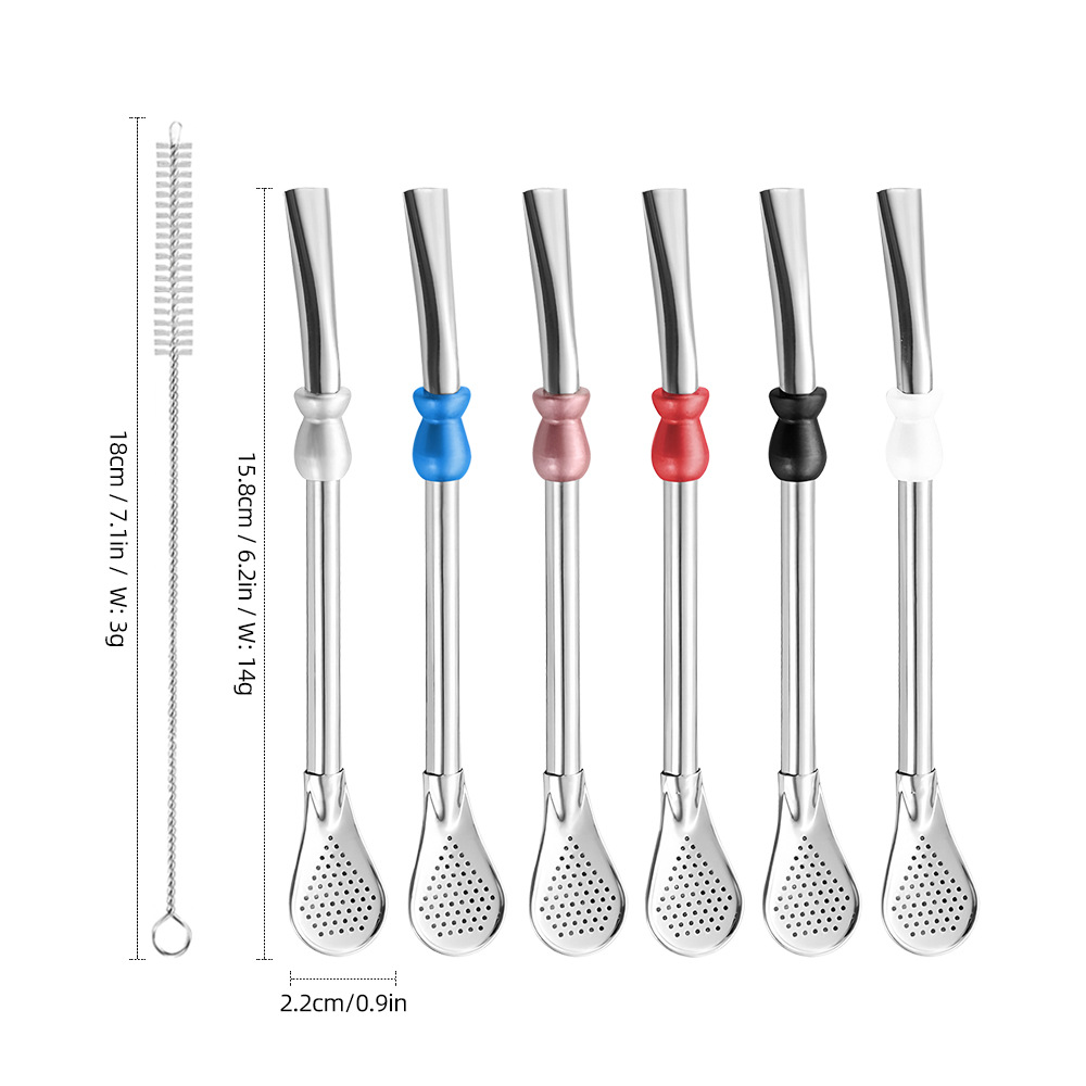 Hot Sale Reusable Straw Spoon  - Water Filter Straw ulasan dan harga