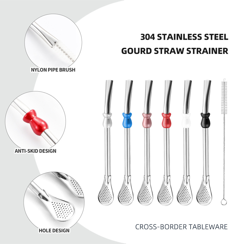 Hot Sale Reusable Straw Spoon  - Water Filter Straw ulasan dan harga