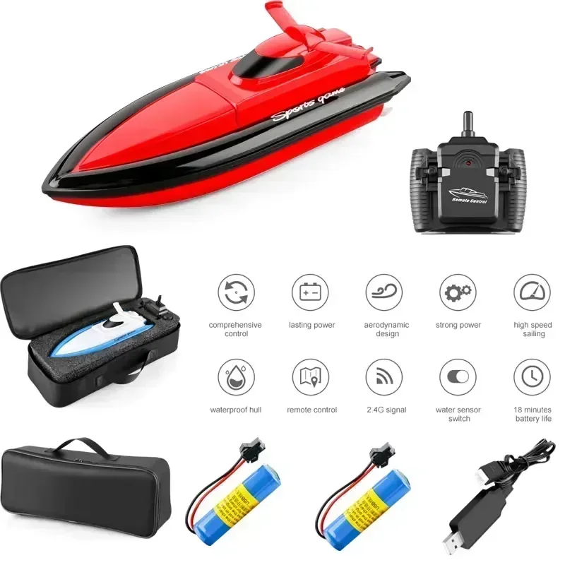 F1 High Speed RC Boat Remote C - Outdoor Adventure Races ulasan dan harga