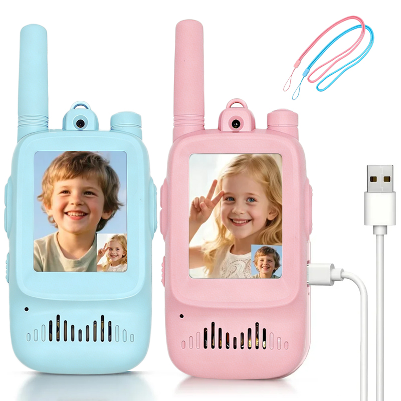 2pcs Kids Video Walkie Talkie  - Outdoor Adventure Toys For Kids ulasan dan harga