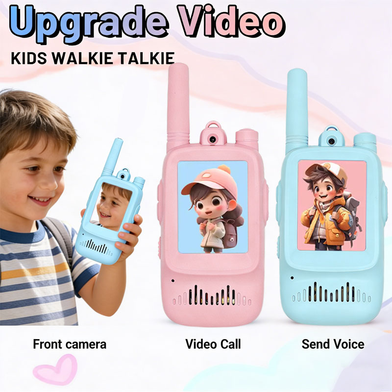 2pcs Kids Video Walkie Talkie  - Outdoor Adventure Toys For Kids ulasan dan harga