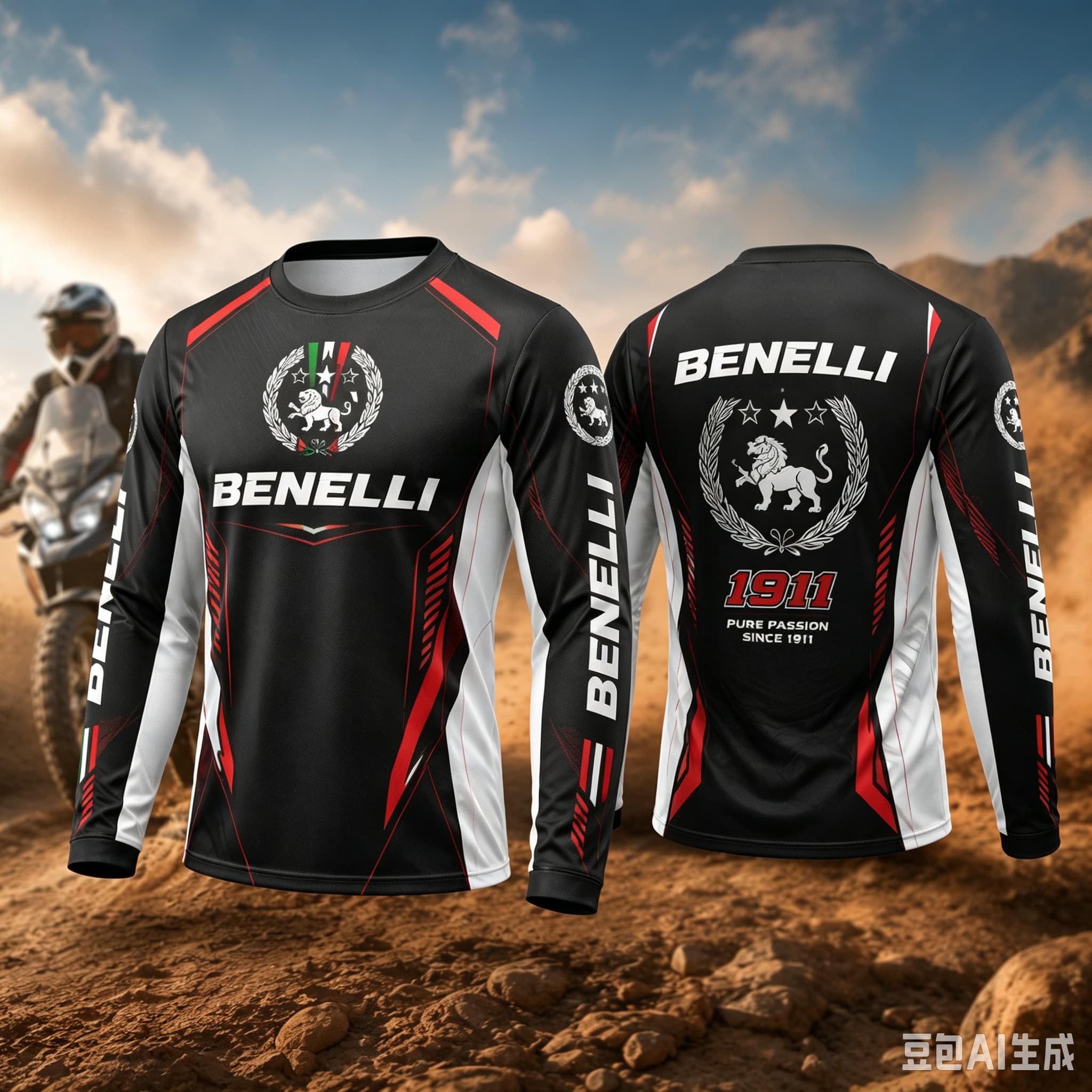 New 2027 Benelli Rider T Shirt - Outdoor Adventure Outfit ulasan dan harga